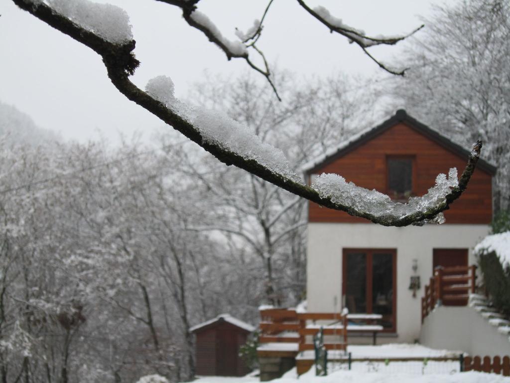 Cottage With A Terrace And A View Of The Valley Aywaille Exteriör bild